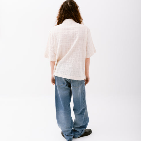 Hello Sunflower Adam Shirt Off White 1255 5714982105060 Fit Back Degliuberti